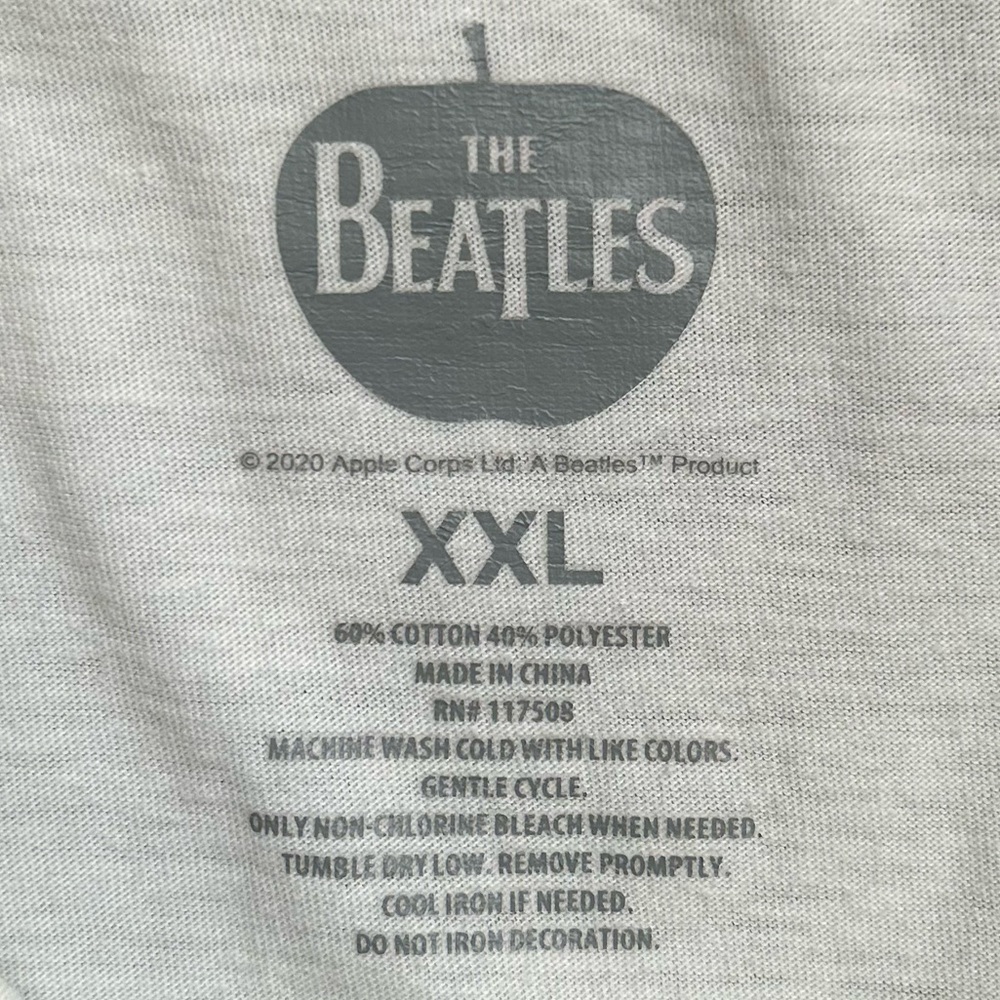 “Let It Be” - Beatles T-Shirt Cream - Size - XXL - Picture 6 of 6